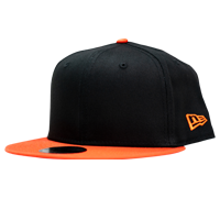 NEWERA NE400 FLAG / BLACK-ORANGE